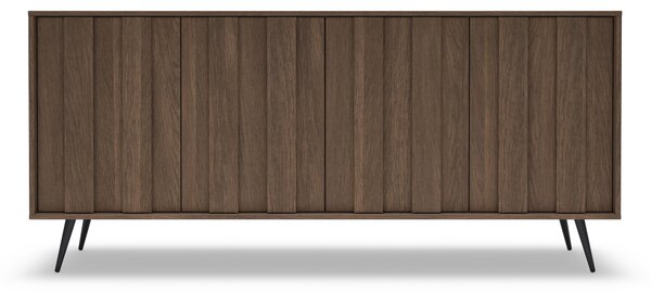 Komoda Flaro 183 cm s osvetlením - dub dunin