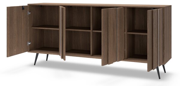 Komoda Flaro 183 cm s osvetlením - dub dunin