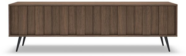 TV skrinka Flaro 184 cm s osvetlením - dub dunin