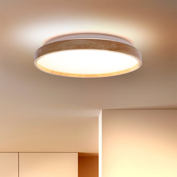Brilagi - LED stropné svietidlo ALSON LED/24W/230V dub