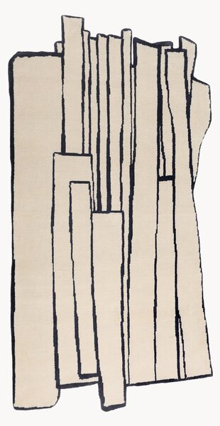 Ručne viazaný vlnený koberec Contour