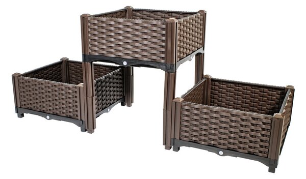 Garden King Modulární vyvýšený záhon MULTIFLEX 22