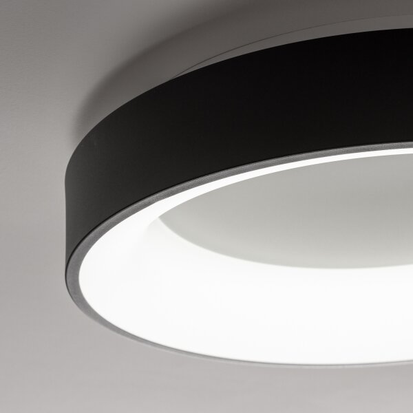Brilagi - Stmievané LED stropné svietidlo LED/40W/230V 3000-6500K čierna + diaľkové ovládanie