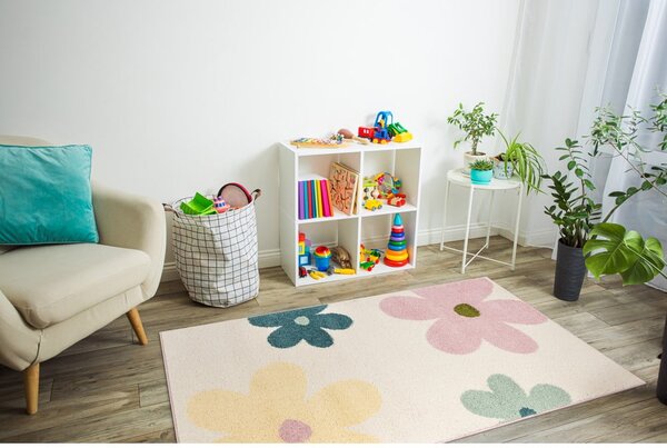Slonovinový detský koberec 120x170 cm Lolly Cream – FD