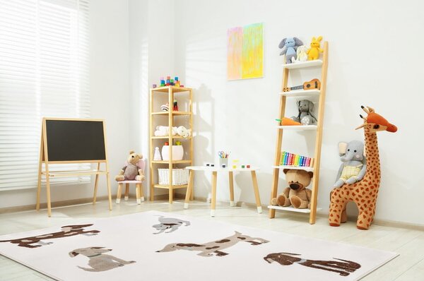 Slonovinový detský koberec 80x150 cm Dogsie Pearl – FD