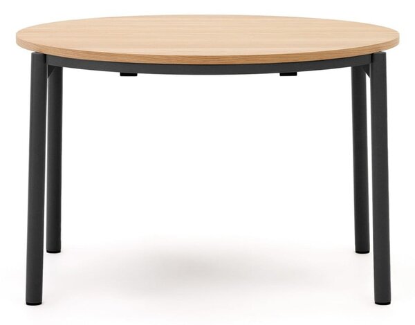 Okrúhly rozkladací jedálenský stôl v dekore duba ø 120 cm Montuiri – Kave Home
