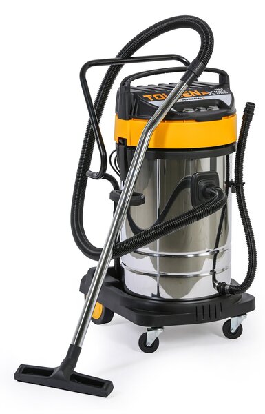 Priemyselný vysávač, suché/mokré sanie, 3000 W, 80 l