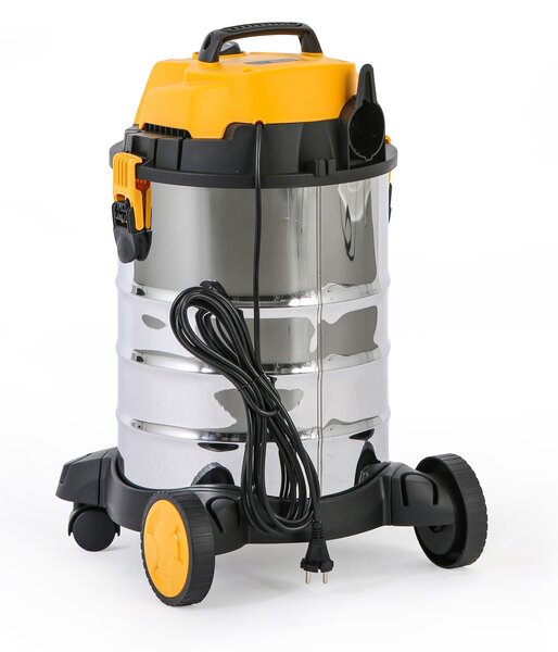 Priemyselný vysávač, suché/mokré sanie, 3000 W, 30 l