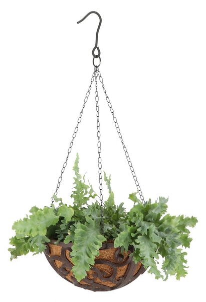 Kovový závesný a nástenný kvetináč ø 30 cm – Esschert Design