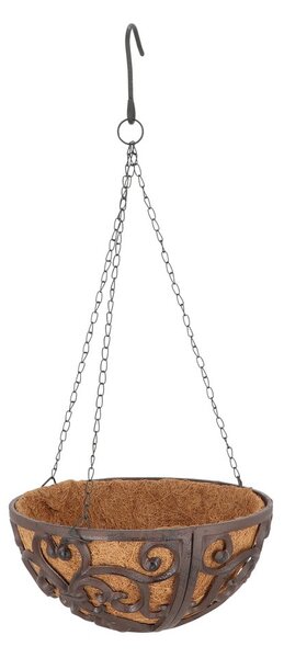 Kovový závesný a nástenný kvetináč ø 30 cm – Esschert Design