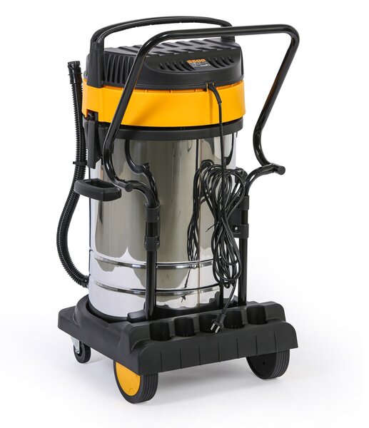 Priemyselný vysávač, suché/mokré sanie, 3000 W, 80 l