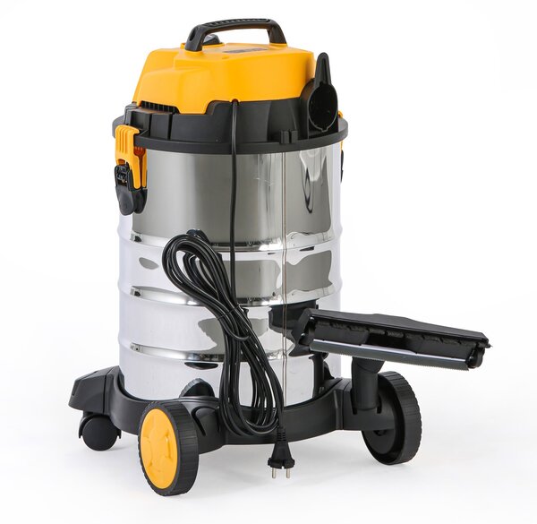 Priemyselný vysávač, suché/mokré sanie, 3000 W, 30 l