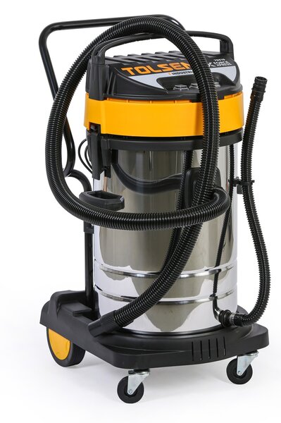 Priemyselný vysávač, suché/mokré sanie, 3000 W, 80 l