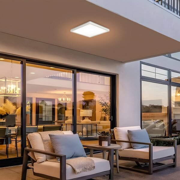 Brilagi - LED Kúpeľňové svietidlo ULTRA SLIM LED/18W/230V 30x30 cm biela IP54