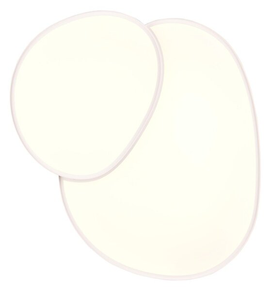 Biele LED stropné svietidlo 63.5x77 cm Rise – Trio