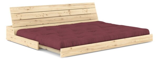 Vínová rozkladacia pohovka 196 cm Base – Karup Design