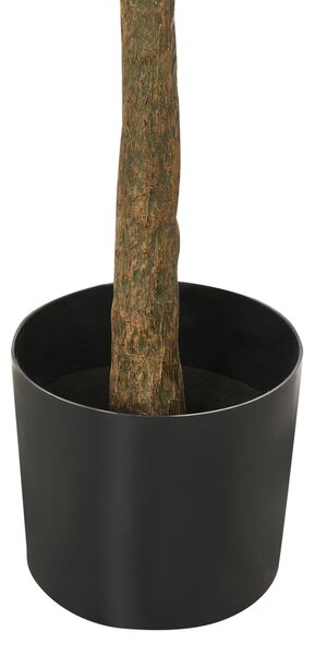 Umelá rastlina v kvetináči ružová čerešňový strom syntetický materiál 180 cm dekoratívny doplnok do interiéru