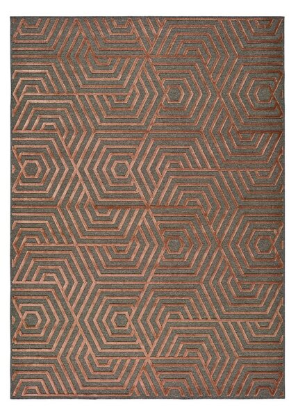 Červený koberec Universal Lana, 67 x 105 cm
