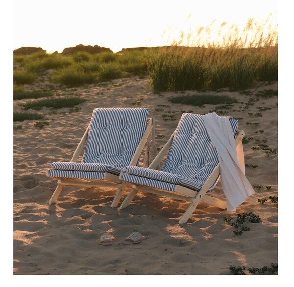 Skladacie kreslo Karup Design Boogie Raw/Wheat Beige