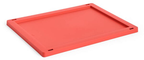 HAY Plastové veko Colour Crate Medium, red