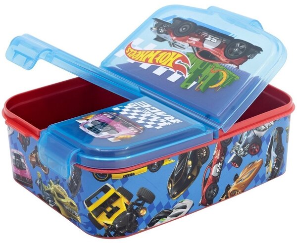 Multibox na desiatu Hot Wheels s 3 priehradkami
