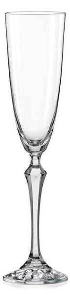 Bohemia Crystal poháre na šampanské Elisabeth 200ml (set po 6ks)