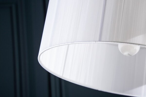 Stojanová lampa Ample biela
