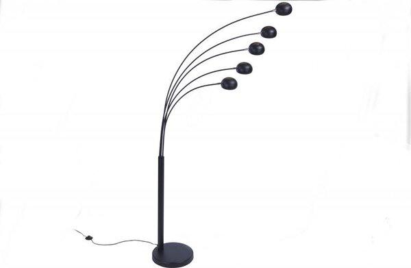 Stojanová lampa Qualle čierno-zlatá
