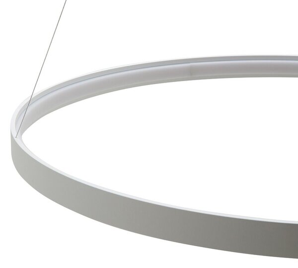 Zuma Line LA0717/1-WH LED závesné stropné svietidlo CIRCLE | 70W integrovaný LED zdroj