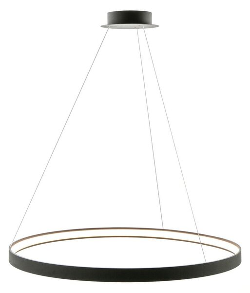 Zuma Line LA0721/1-BK LED závesné stropné svietidlo CIRCLE | 50W integrovaný LED zdroj