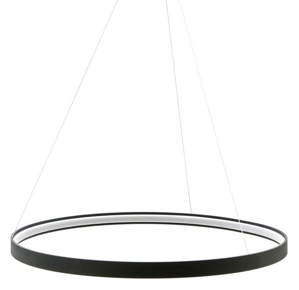 Zuma Line LA0721/1-BK LED závesné stropné svietidlo CIRCLE | 50W integrovaný LED zdroj