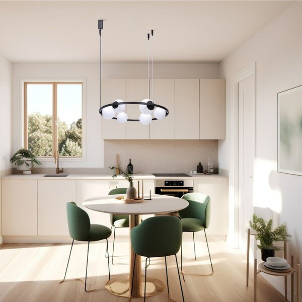 Zuma Line 5007 závesné stropné svietidlo ORBIT | 40W E14/E27