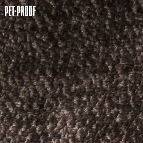 Velurová potahová látka Aphrodite Mocca pro nábytek, metráž - Pet Proof