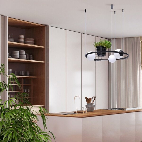 Zuma Line 5005 závesné stropné svietidlo PLANT | 40W E27