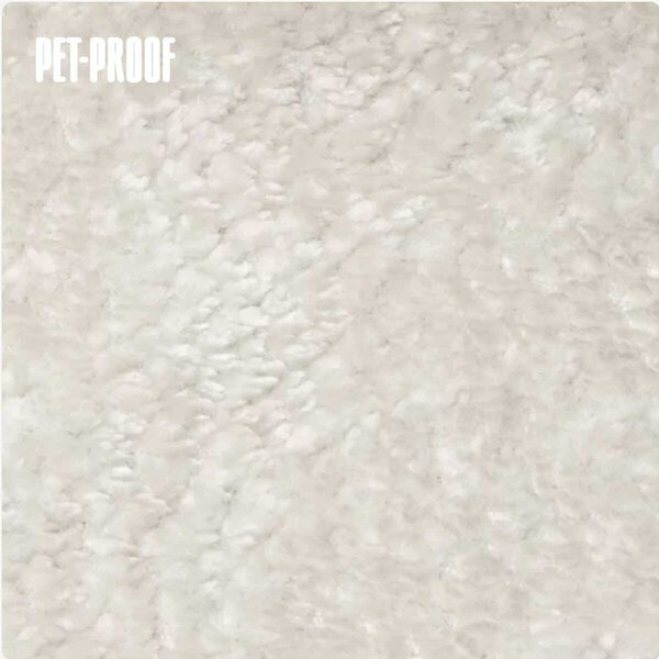 Velurová potahová látka Aphrodite Ivory pro nábytek, metráž - Pet Proof