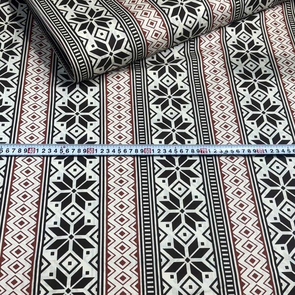 Vianočná bavlnená látka na meter, šírka 160 cm, na vianočné dekorácie
