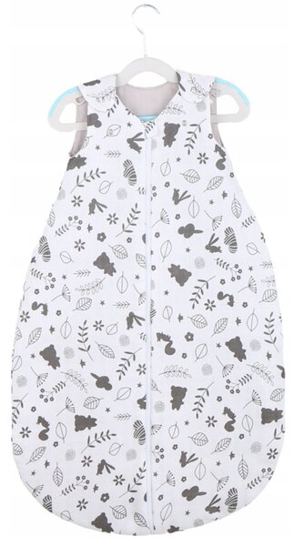 Vulpi Mušelínový spací vak pre bábätko 0-20 mesiacov, 0,5 TOG letný Farba: žirafa