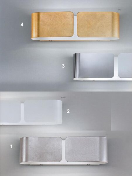 Nástenné svietidlo Ideal lux CLIP 014166 - biela