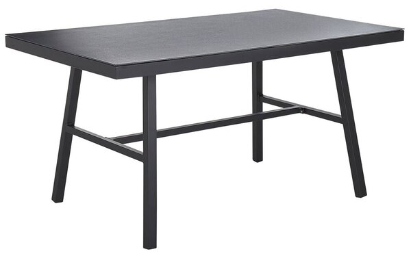 Záhradný stôl Caman (čierna) (pre 4 osoby). Vlastná spoľahlivá doprava až k Vám domov. 1078290
