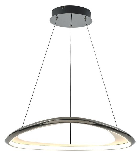 Zuma Line MD3888-1S-3BCT LED závesné stropné svietidlo GETAFE | 34W integrovaný LED zdroj | 3000K
