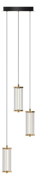 Zuma Line MD3147-3A-3GT LED závesné stropné svietidlo CALLY | 24W integrovaný LED zdroj | 2700-6000K
