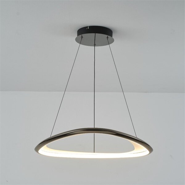 Zuma Line MD3888-1S-3BCT LED závesné stropné svietidlo GETAFE | 34W integrovaný LED zdroj | 3000K