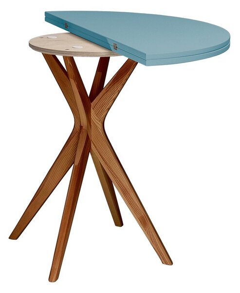 Okrúhly rozkladací jedálenský stôl 45x90 cm Jubi – Ragaba