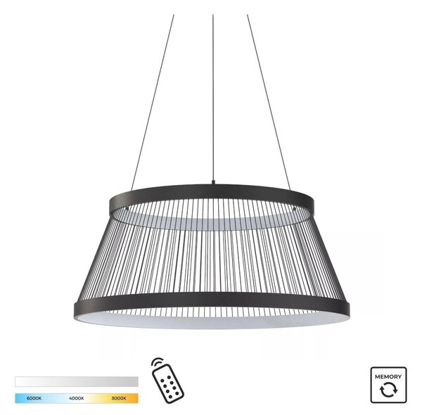 Zuma Line MD3328-2M-3BT LED závesné stropné svietidlo BALU | 53W integrovaný LED zdroj | 2700-6000K