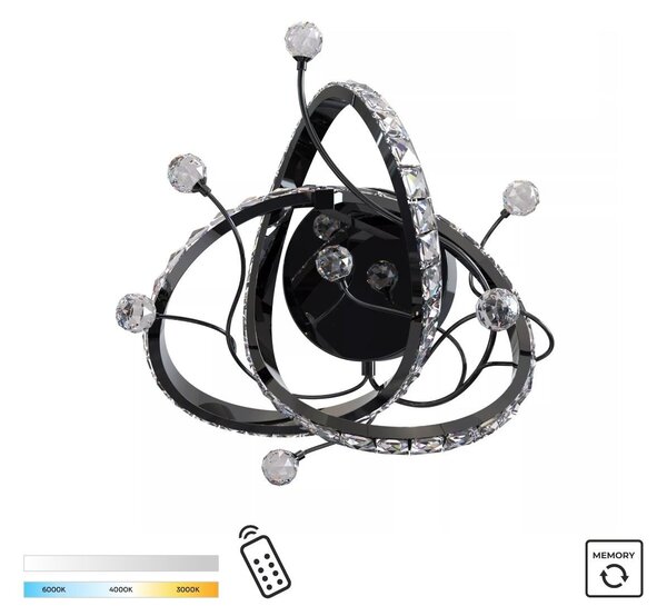 Zuma Line MB3481-1-3BCT LED nástenné svietidlo MAIA | 16W integrovaný LED zdroj | 2700-6000K