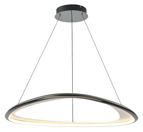 Zuma Line MD3888-1L-3BCT LED závesné stropné svietidlo GETAFE | 57W integrovaný LED zdroj | 3000K