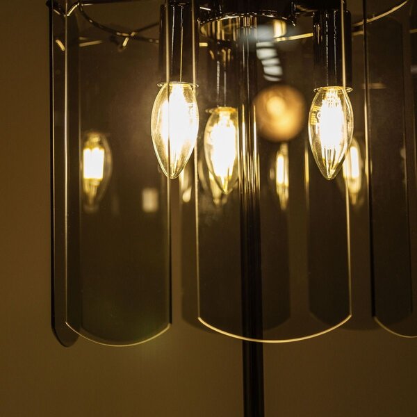Zuma Line ML3523-3-EBCN stojacia lampa NIRA | 40W E14