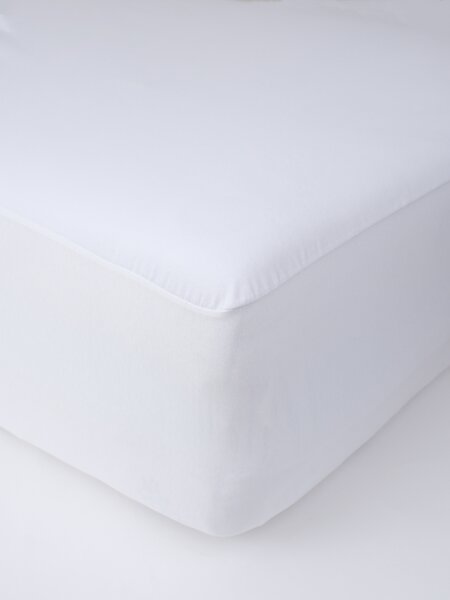 Nepriepustné jersey prestieradlo 70 x 140 cm - biele