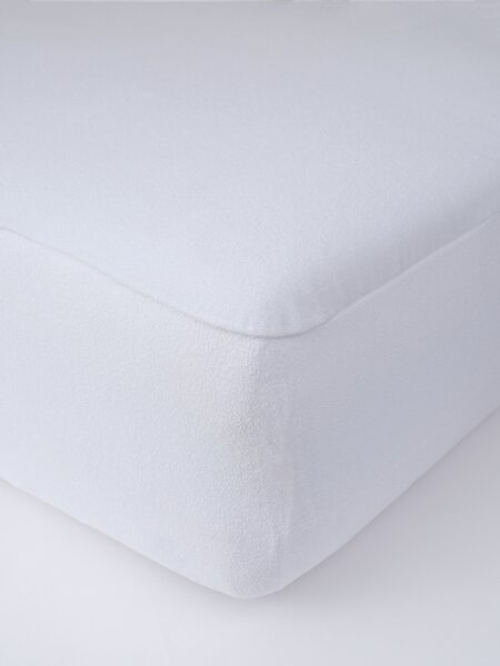 Nepriepustné prestieradlo Froté 60 x 120 cm - biele