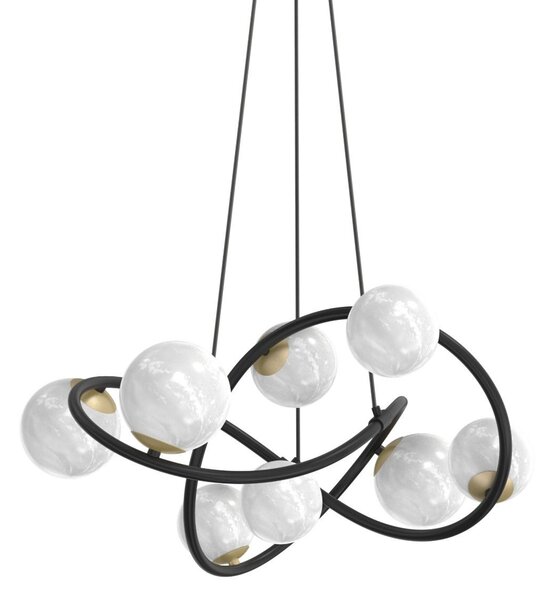 Zuma Line MD4922-8-EBGN závesné stropné svietidlo NISYRO | 3,5W G9